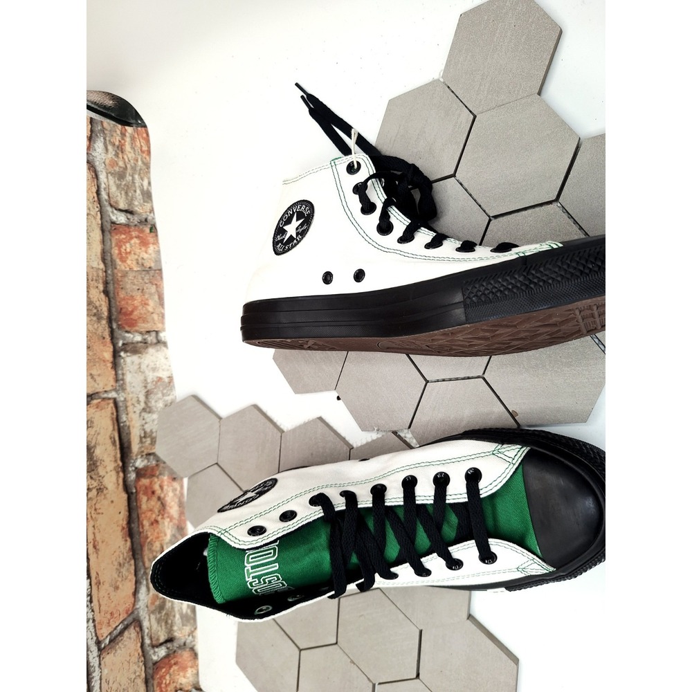 Rare New Boston Celtics  Converse Chuck Taylor Ctas Sneakers Size 9.5 Men's Hi - Picture 14 of 16